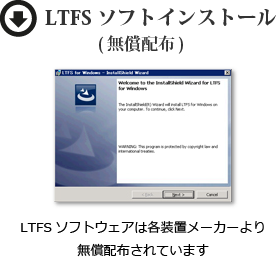 LTFSソフトインストール